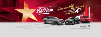 MÃNH LIỆT TINH THẦN VIỆT NAM 3 – SỞ HỮU XE ĐIỆN CHẤT, ƯU ĐÃI SIÊU HOT LÊN TỚI 4% TRỊ GIÁ TỚI 188 TRIỆU